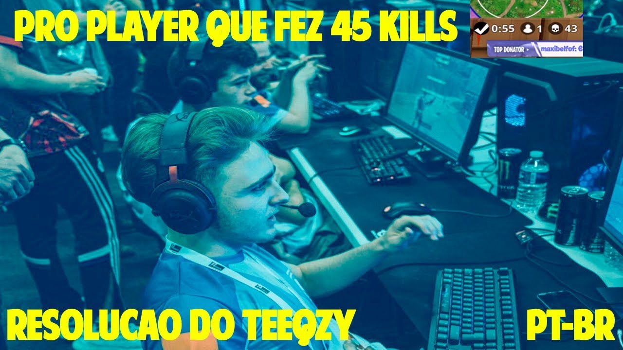 fortnite como colocar a resolução do teeqzy 4 3 pt br youtube