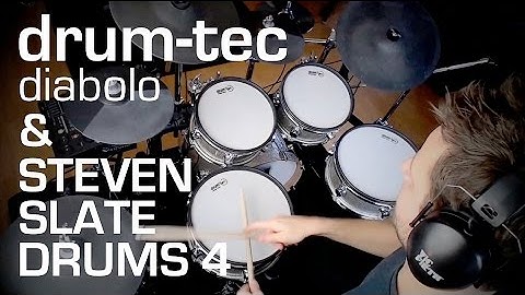 drum-tec diabolo e-drums & Roland TD-12 triggering Steven Slate Drums 4