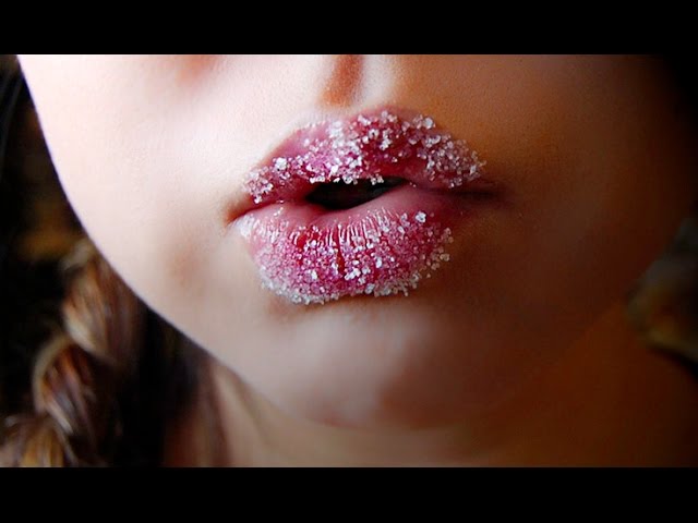 تقشير الشفاه خلطة تقشير طبيعية لتفتيح وترطيب الشفاه على اليوتيوب