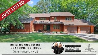 10113 Concord Rd | Waterfront Estate on 3+ Acres with Private Dock, Pool & River Views | Just Listed
