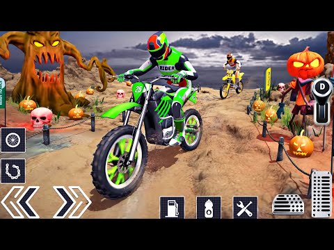 Motocross Dirt Bike Stunt Racing 2024 - Motor Stunt Racer Offroad Bike - Android GamePlay