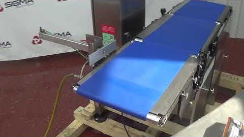 All-Fill Alpha Checkweighers PW-12 Checkweigher SIGMA Equipment