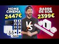 Battle  la meilleure barre de son vs home cinma  qui gagne  sonos ou yamaha  triangle