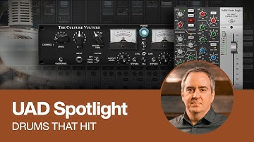 Mixing Drums That Feel Live and Loud | UAD Spotlight