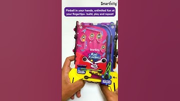 Gameplay of Mini Pinball ✨| DIY Toys | Smartivity #smartivity #diy #minipinball