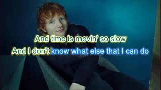 Ed Sheeran  Eyes Closed lyric Video