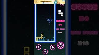 Classic Neon Tetris Unity Game Source code game unity - Free source code unity screenshot 4