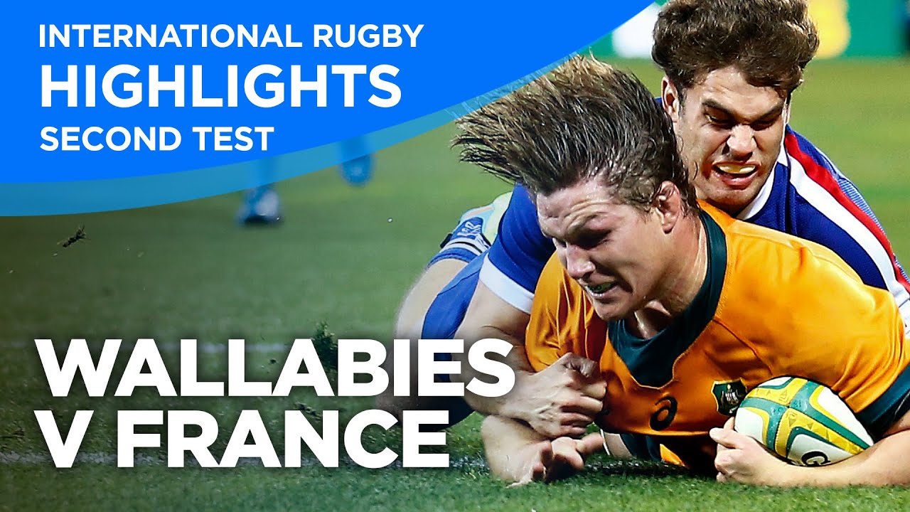 Wallabies v France - Second Test Highlights 2021