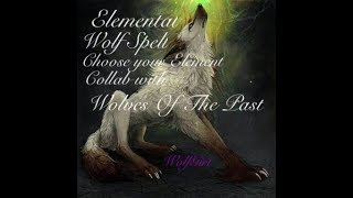 Elemental Wolf spell || Collab with Wolves Of The Past 🐺