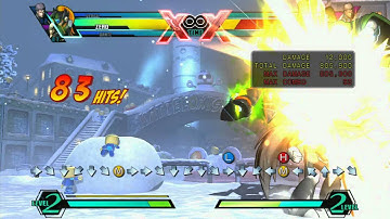 UMvC3 - Zero/Dante/Vergil: Midscreen Corner Carry TOD