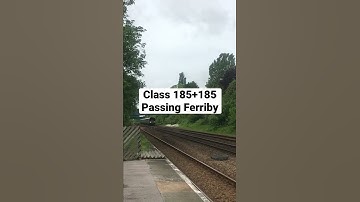 Class 185+185 passing Ferriby