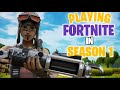 How to play Fortnite SEASON 1 in 2020 (Project Polaris)