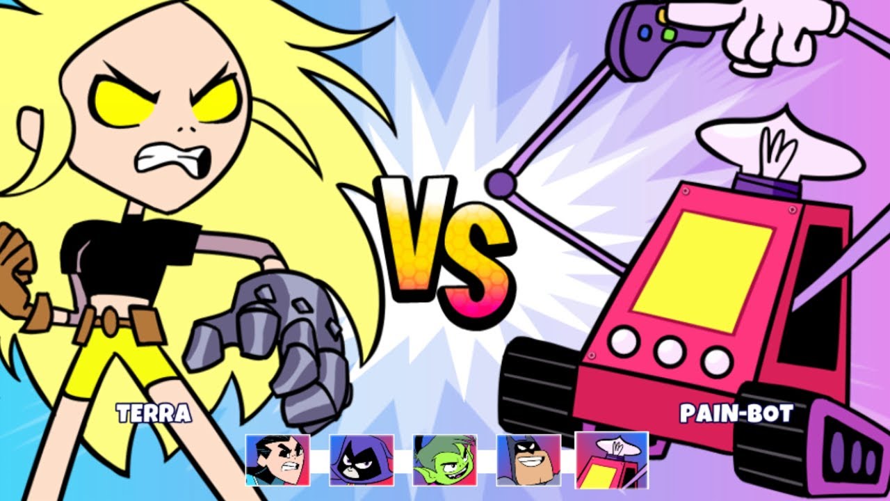 Teen Titans Go: Jump Jousts 2 - Terra Can Dish The Pain But Not Take It (CN  Games) - YouTube