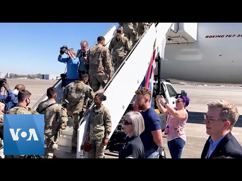 US Troops Rush to Europe Amid War in Ukraine