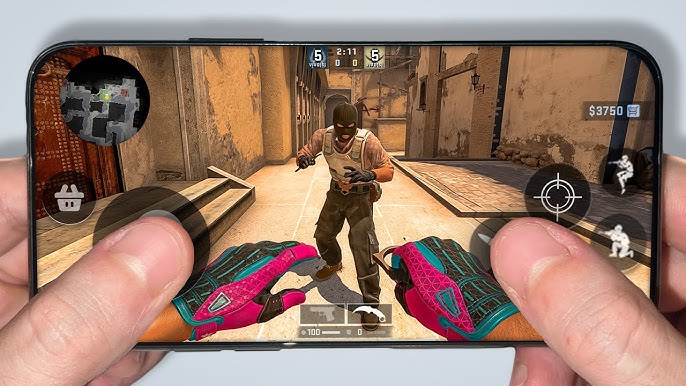 Como jogar CS GO no celular 🤯 #csgobrasil #csgo #dicacelular