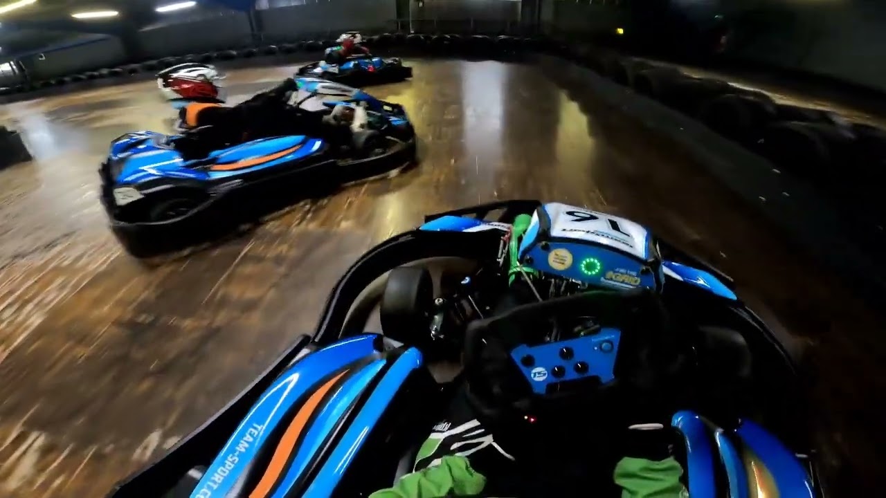 Teamsport Farnborough - Trying the NEW Track and Karts (RAW Footage)