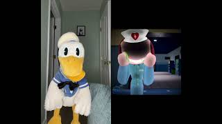 Donald Ducc Is Afraid Of The Doppelgänger
