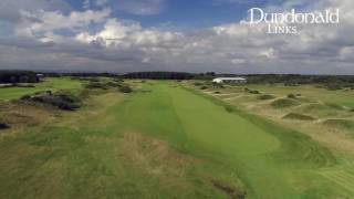 Dundonald Links Hole 1 flyover
