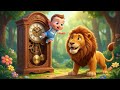 Baby Education Videos Animal Clock Party Hickory Dickory Dock Melody Baby Zuzu Kids Songs 