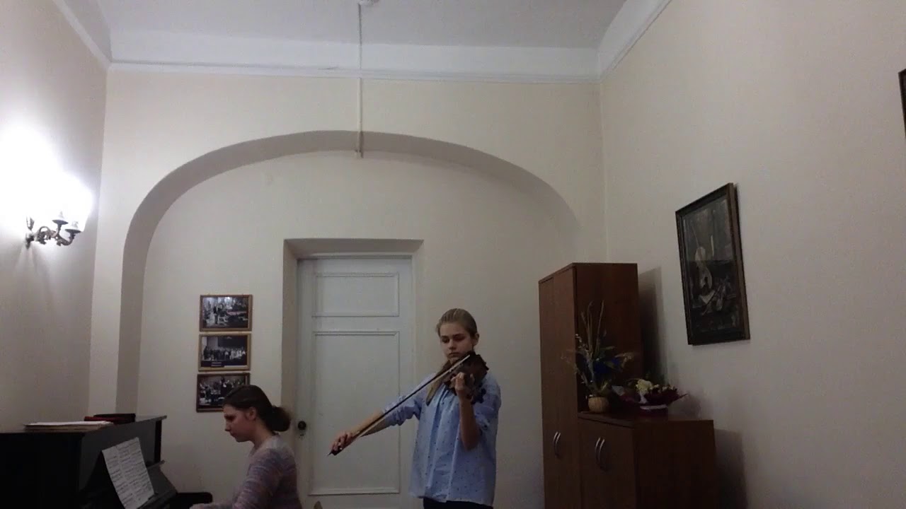 И. С. Бах -  Концерт для скрипки с оркестром Ми-мажор, 1 часть.