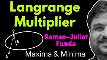 Romeo Juliet JEE Funda: 45 | JEE Langrange Multiplier | Geometry | JEE Mains & Advanced | Anshul Sir