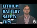 5 Lithium Battery Safety Tips 5 Lithium Battery Safety Tips