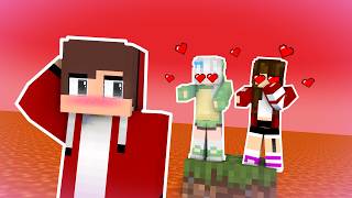 Maizen Jj Got Stuck In A One Block World With Hot Girls In Nether-Minecraft Animation Jj & Mikey