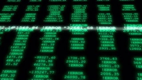 Numbers Data Overlay Stock Motion Graphics