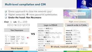 Jeronimo Castrillon - Compilers for In-Memory Computing Systems