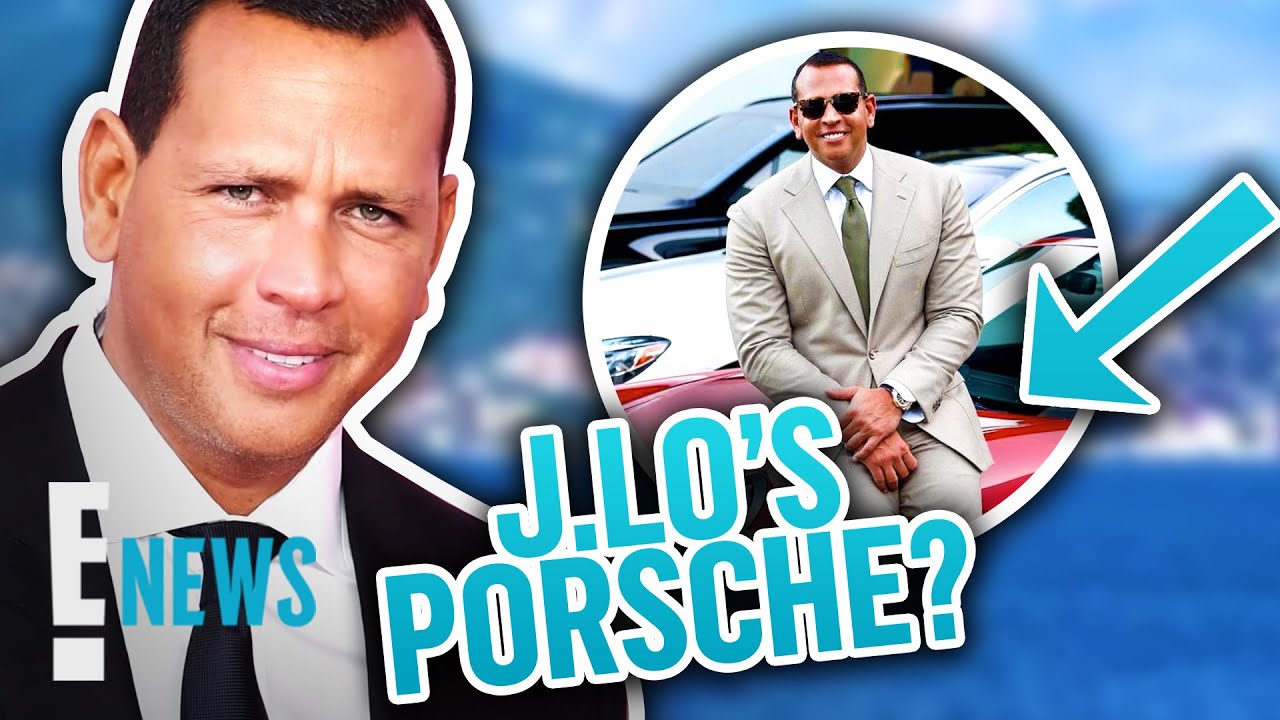 Alex Rodriguez Poses With Porsche He Gifted Jennifer Lopez News