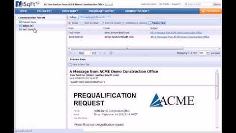 iSqFt 10 Video Series - Managing Non-project Communications