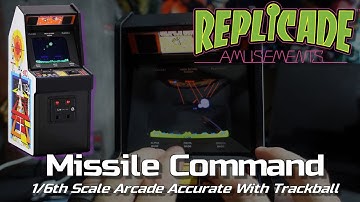 Replicade Missile Command Arcade Machine Replica (Unboxing+Review)
