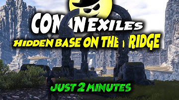 Hidden base on the bridge | Conan Exiles Isle of Siptah