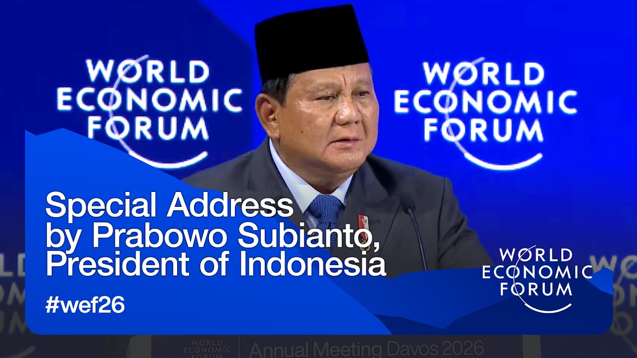 Special Address by Prabowo Subianto, President of Indonesia | WEF Annual Meeting 2026