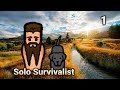 Solo Survivalist #1! Naked Merciless Rimworld 1.0 Mostly Vanilla Gameplay