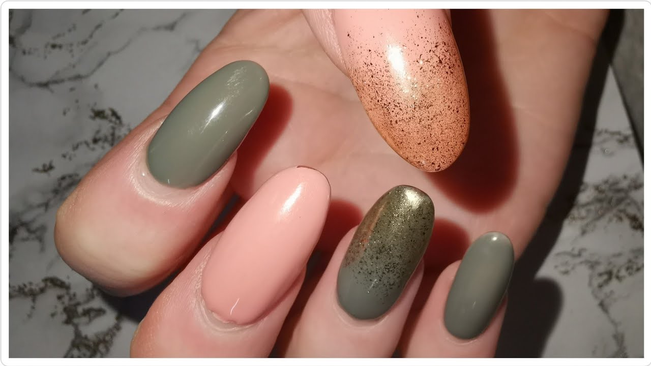 WATCH ME DO MY NAILS PART 2 | MADAM GLAM GEL POLISH REVIEW PINK AND GREY  NAILS | VLOGMAS 2019 DAY 3 - YouTube