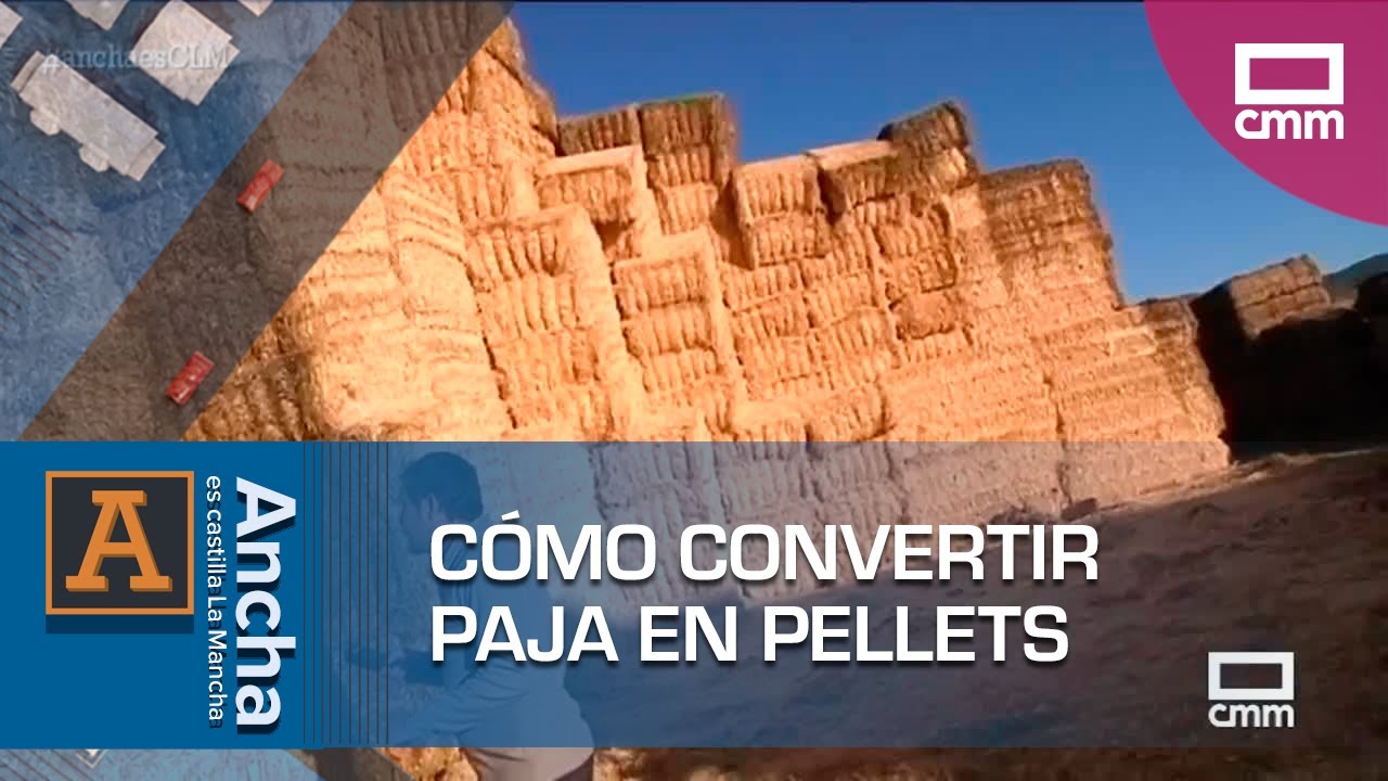 En Villar de Domingo García convierten la paja en pellets | Ancha es Castilla-La Mancha