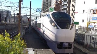 【ドップラー電笛付き】E657系K9編成（5M   特急ひたち5号    いわき行き）松戸駅を通過