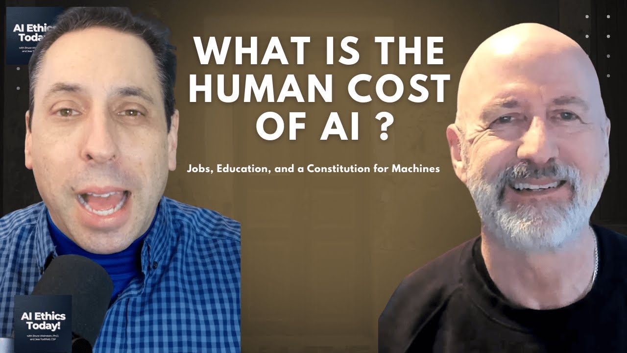 What is the Human Cost of AI? / AI  Ethics Today! 1-29-25