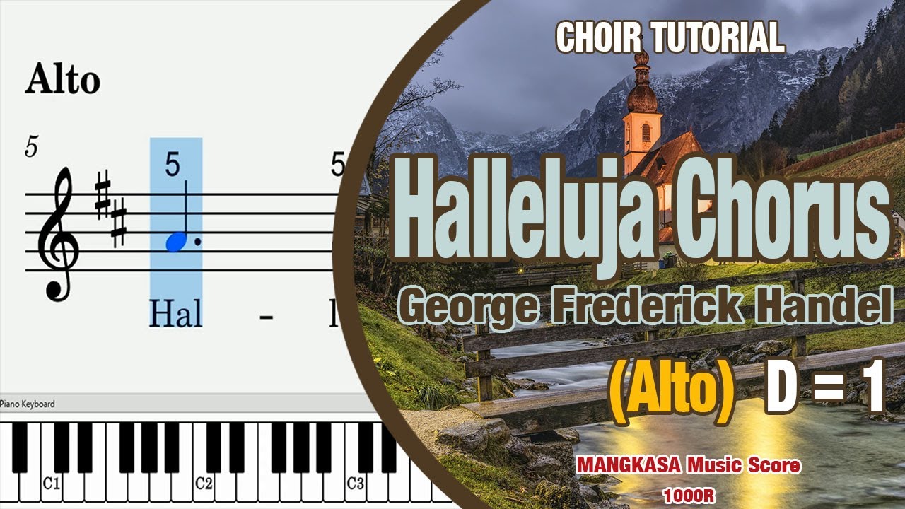 Hallelujah Chorus [Alto] Choir Tuturial YouTube