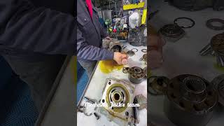fixing rexroth hydraulic pump assembly