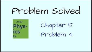 Problem 4 from Chapter 5 of College Physics 2e by Openstax - Suppose you have a 120 kg wooden crate Net Worth