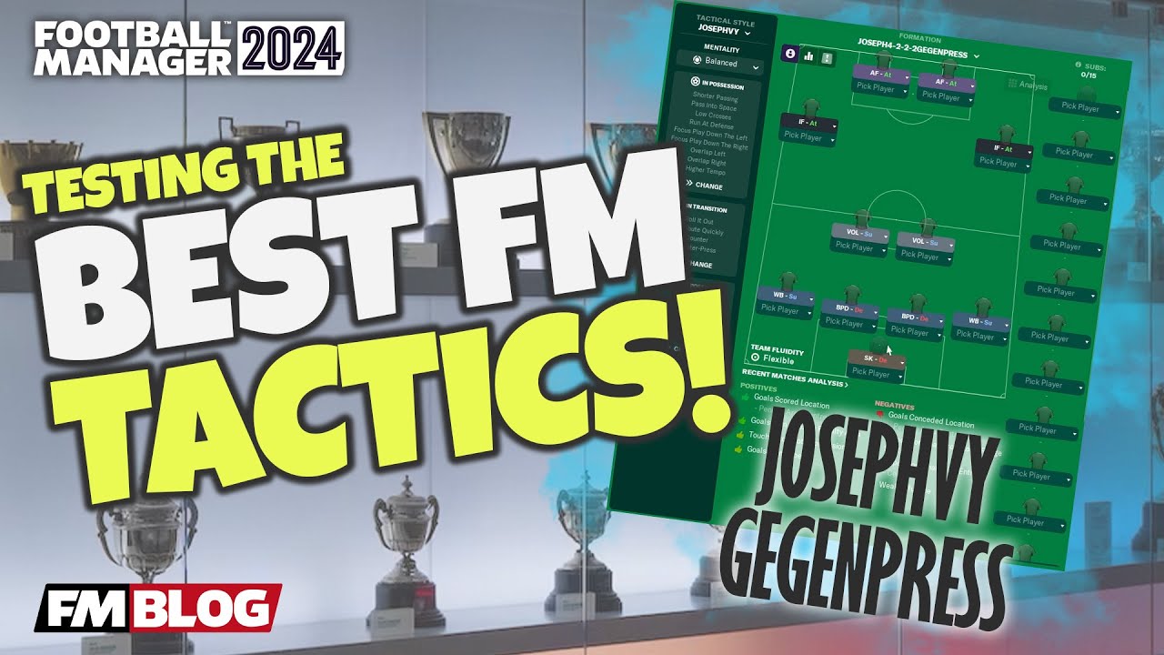 FM24 tactics, Best formations in Football Manager 2024