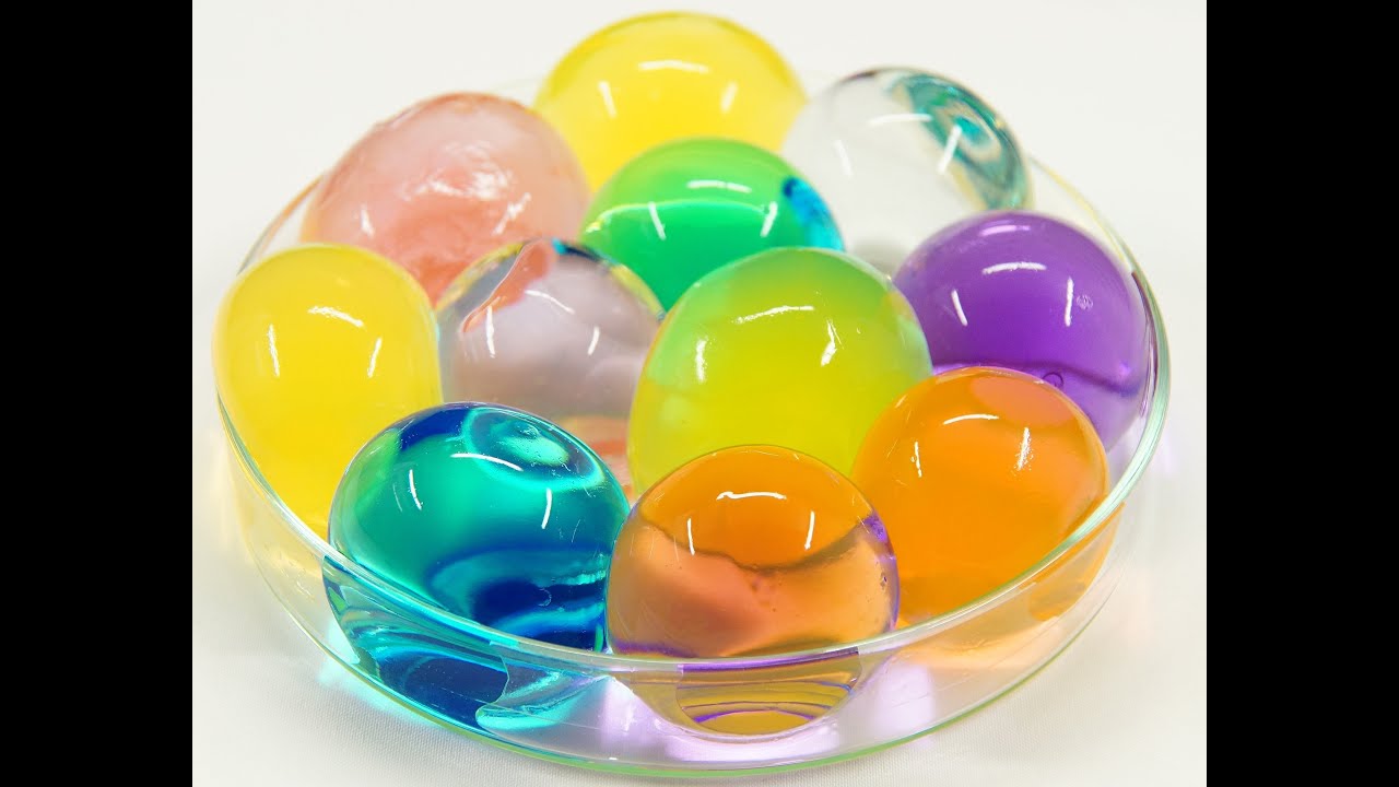 Growing Water Balz Polymer Balls by Incredible Experiments YouTube