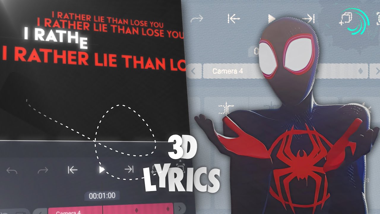 Creat [ 3D lyrics ] like After effects in alight motion | very helpful ...