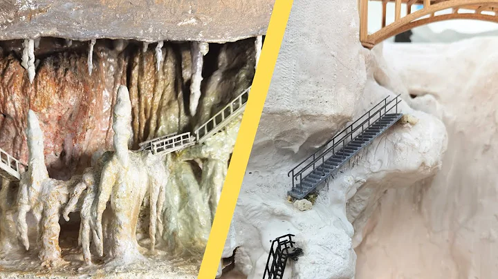 Modelleisenbahn H0: Projekt Wasserfall kleine Details gestalten!