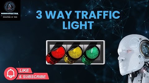 Smart 3-Way Traffic Light Robot | Arduino Traffic Signal Project | DIY Automation