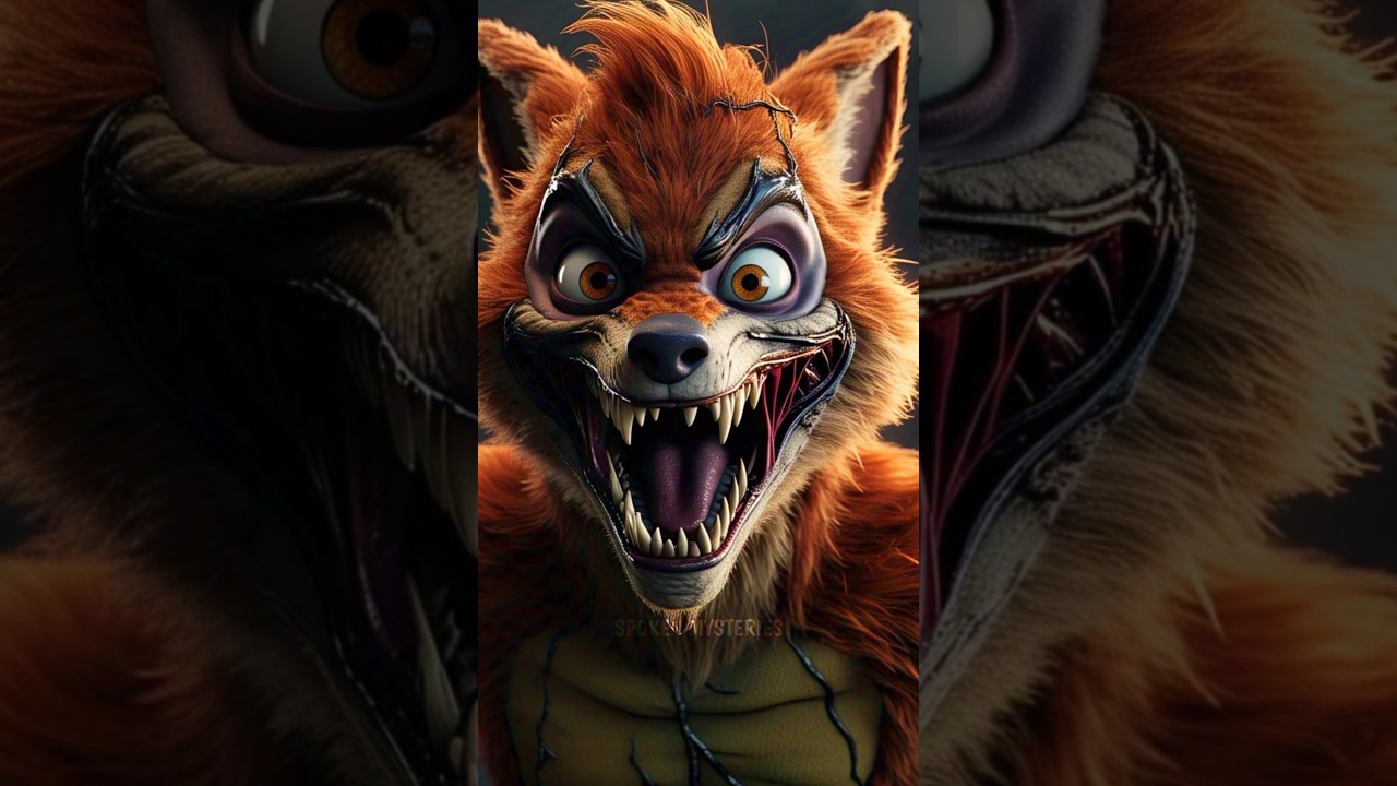 Horror Version Of Zotopia Characters! 