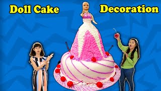 Cutest Barbie Cake Decoration Pari Making Doll Cake Paris Lifestyle