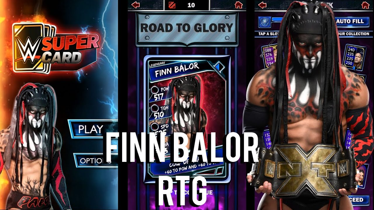 WWE SuperCard Finn Balor RTG! Subscribers KOTR Change & Why you always lyin